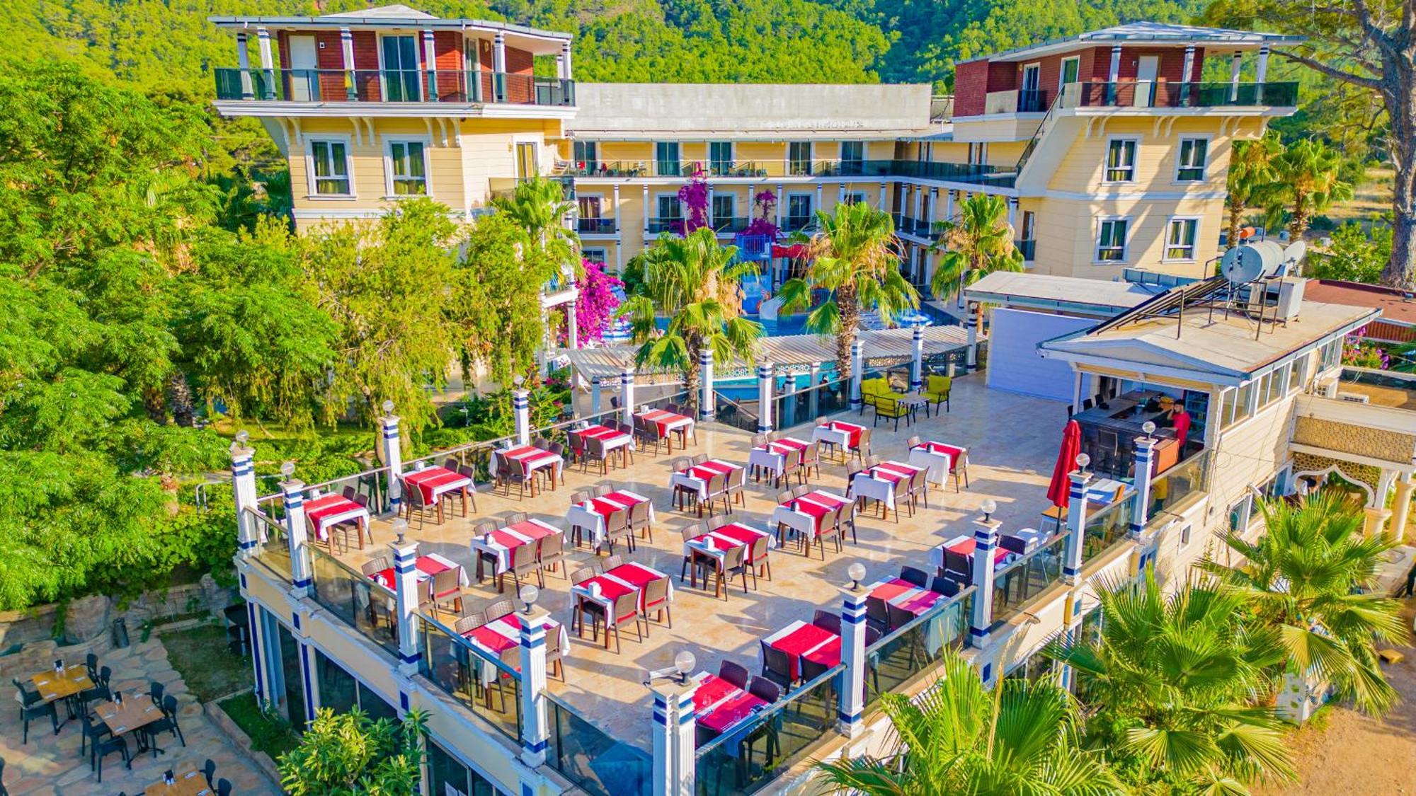 Adrasan Beach Club Hotel Antalya Bagian luar foto